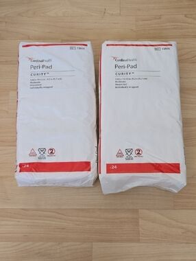 Cardinal Health Peri-Pad Pack Individual Wrapped  3.62×10.12" Moderate Unscented
